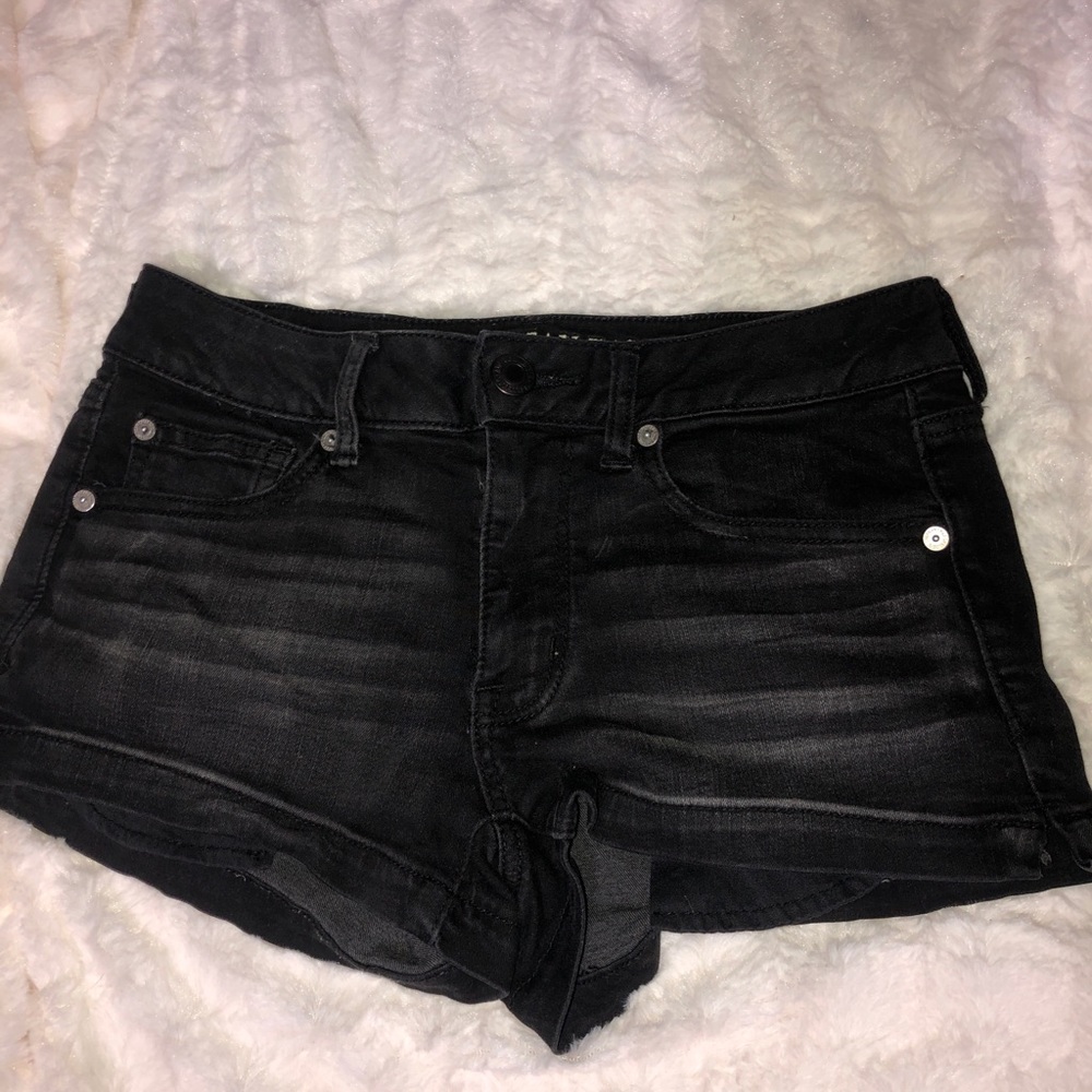 american eagle jean shorts